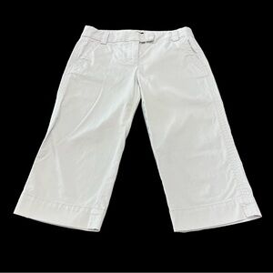 J. Crew Favorite Fit Stretch Khaki Capri Size 0